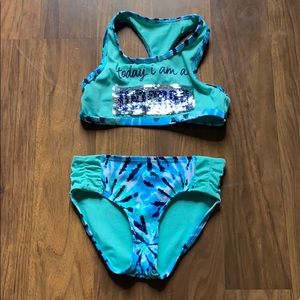 A kids justice bathing suit